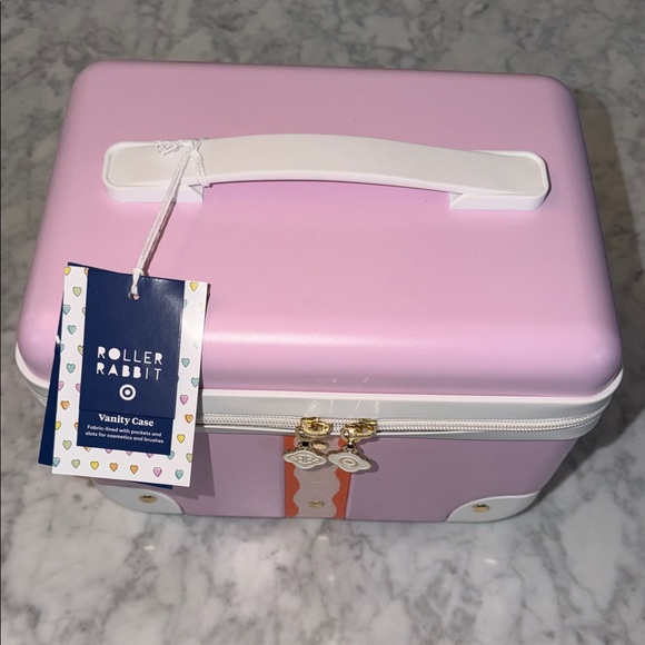 Roller Rabbit Accessories - Roller Rabbit x Target - Trunk Vanity Case Soft Pink